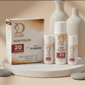 Derma Glam Skin Polish with Blonder Powder